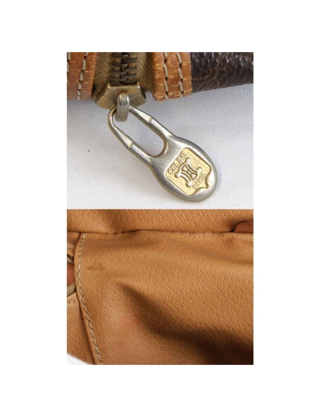 Celine Handbag Leather Brown - Picture 10 of 10